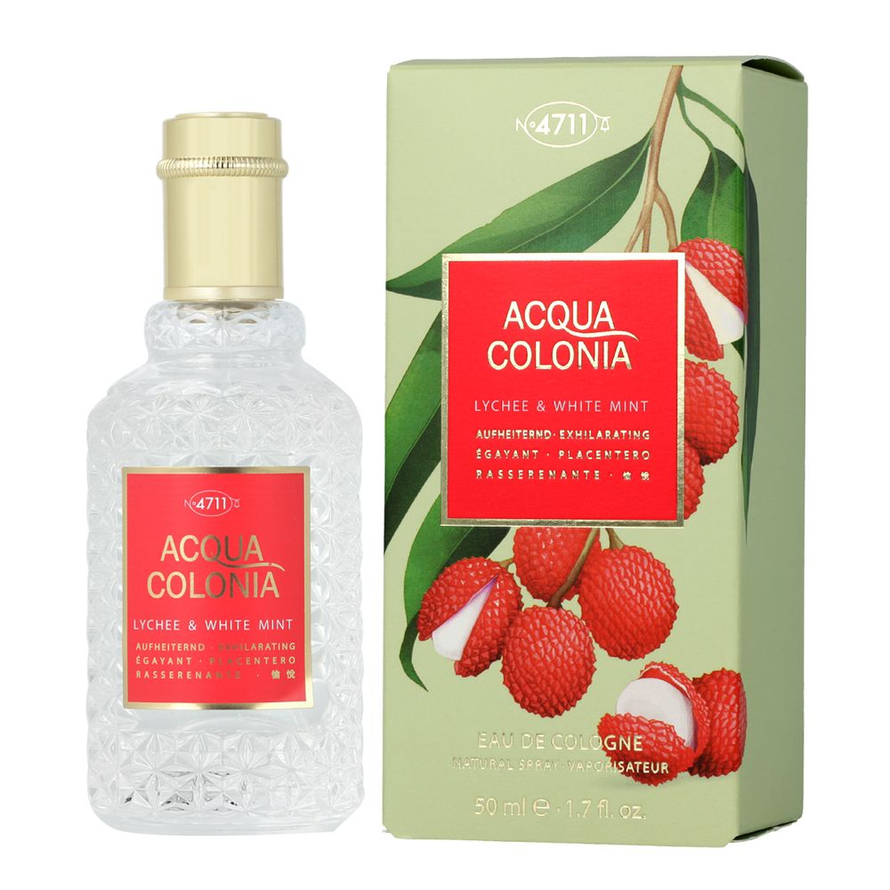 4711 Acqua Colonia Lychee &amp; White Mint Eau de Cologne 50 ml (unisex)