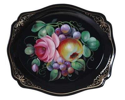 Zhostovo metal tray A3D051026207