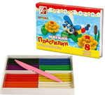 Пластилин мягкий 8цв. "Кроха" (Луч)