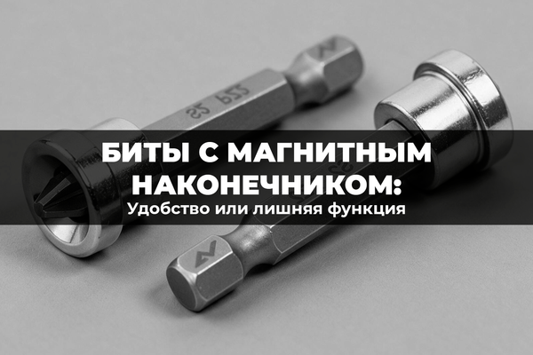 Биты с магнитным наконечником: удобство или лишняя функция