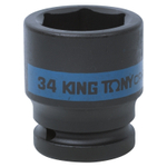 KING TONY (653534M) Головка торцевая ударная шестигранная 3/4", 34 мм