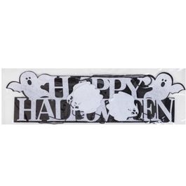 Баннер Happy Halloween Привидения фетр, 36х10 см