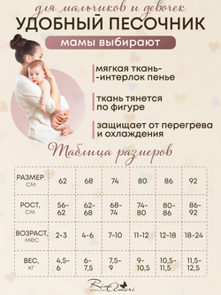 Полукомбинезон-песочник на молнии Светлый кофе RinaAmari