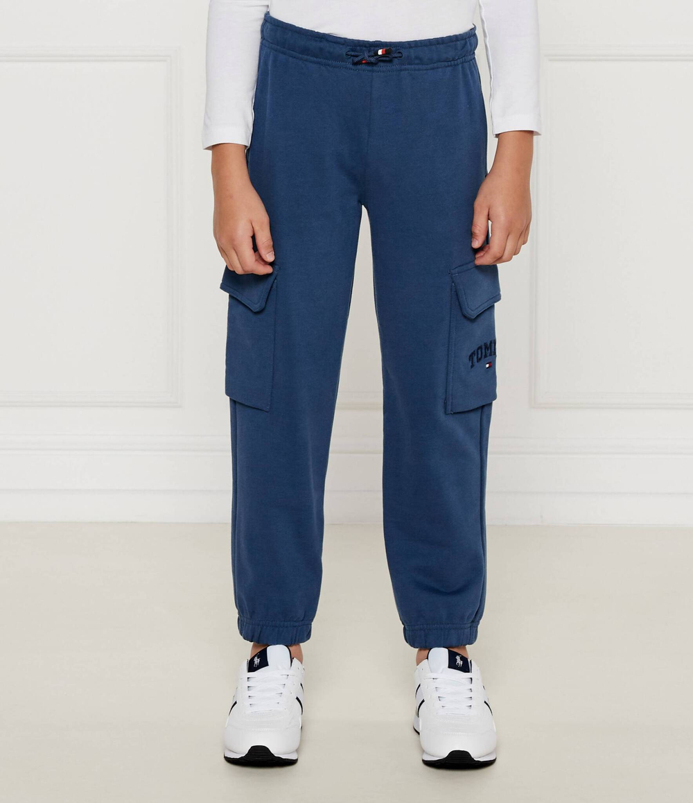 Брюки VARSITY EMBR CARGO Tommy Hilfiger - голубой(KB0KB09120)