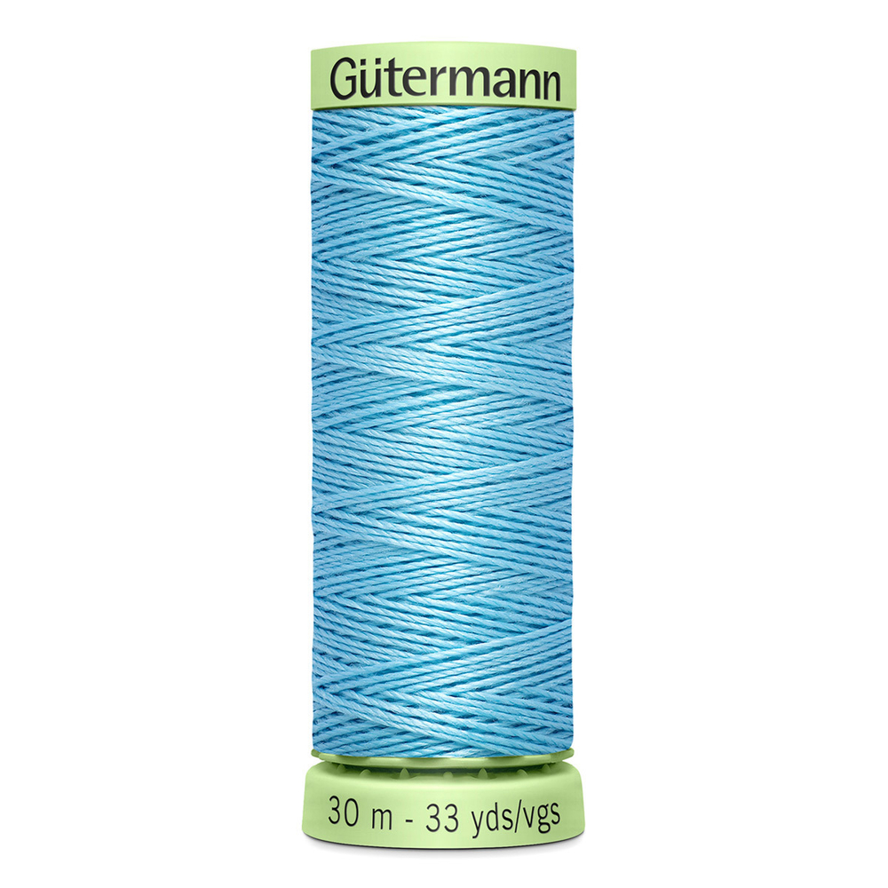 Нить Top Stitch 30/30 м для декоративной отстрочки, Gutermann, 196 бледно-лазурный