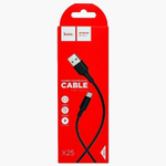 Кабель USB - MicroUSB Hoco X25 Черный