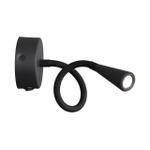 4254/3WL HIGHTECH ODL21 475 черн/металл Настен.светильник выкл на базе IP20 LED 3W 263Лм 3000K ODDS