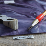 Полупрозрачное фиолетовое витражное стекло Vision Glass GC 843-92, толщина 50px | ArtWorker