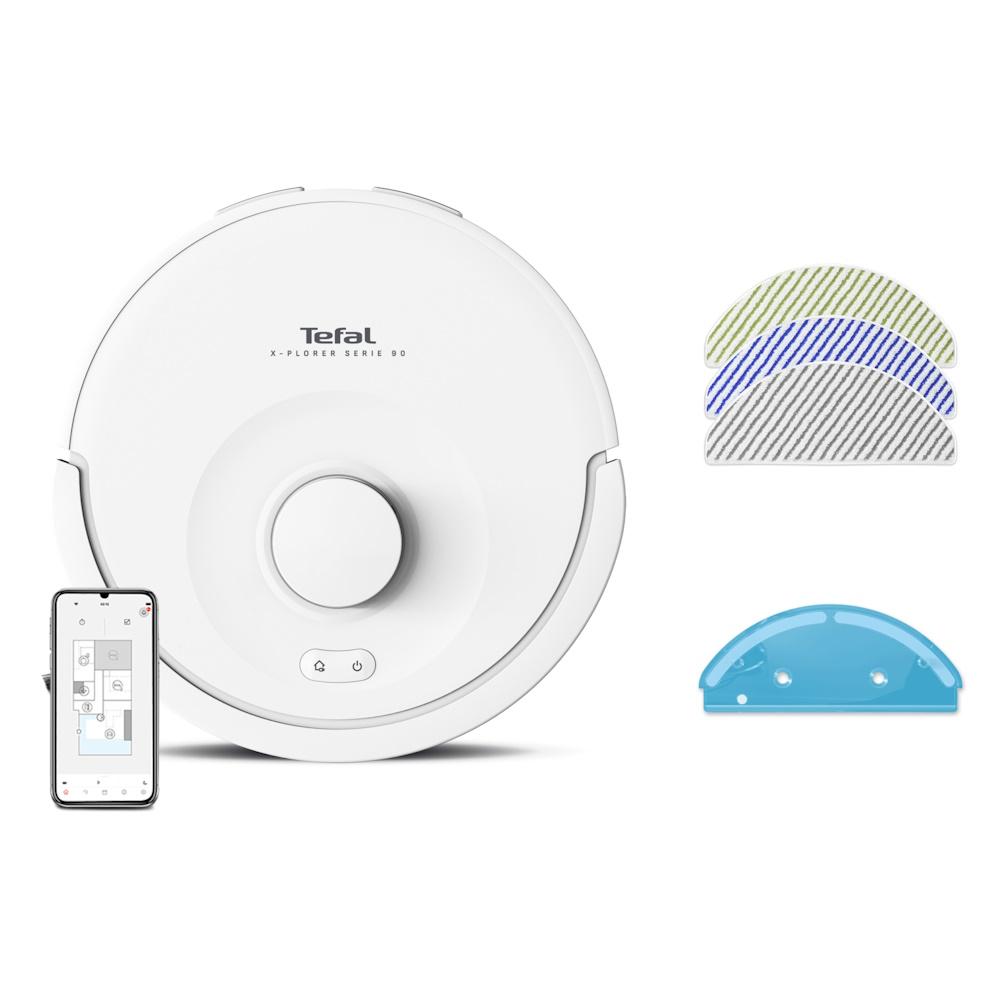 Робот-пылесос Tefal X-plorer Serie 90 Animal & Allergy RG8777WH