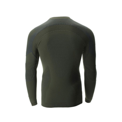 Футболка UYN Ambityon Defender Uw Lg_Sl.Round Neck Tactical Green/Anthracite