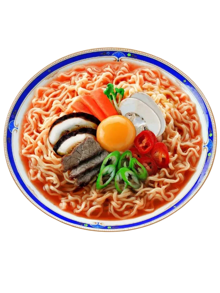 Лапша Джин рамен острая Ottogi Jin Ramen Spicy 120 г 2 шт