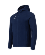 Худи на молнии ESSENTIAL Athlete Hooded FZ Jacket, темно-синий