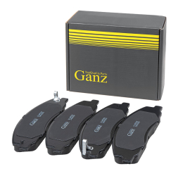 Колодки GANZ передние ГАЗель NEXT Cummins 2.8 A21R 13- Арт.:GIJ09244