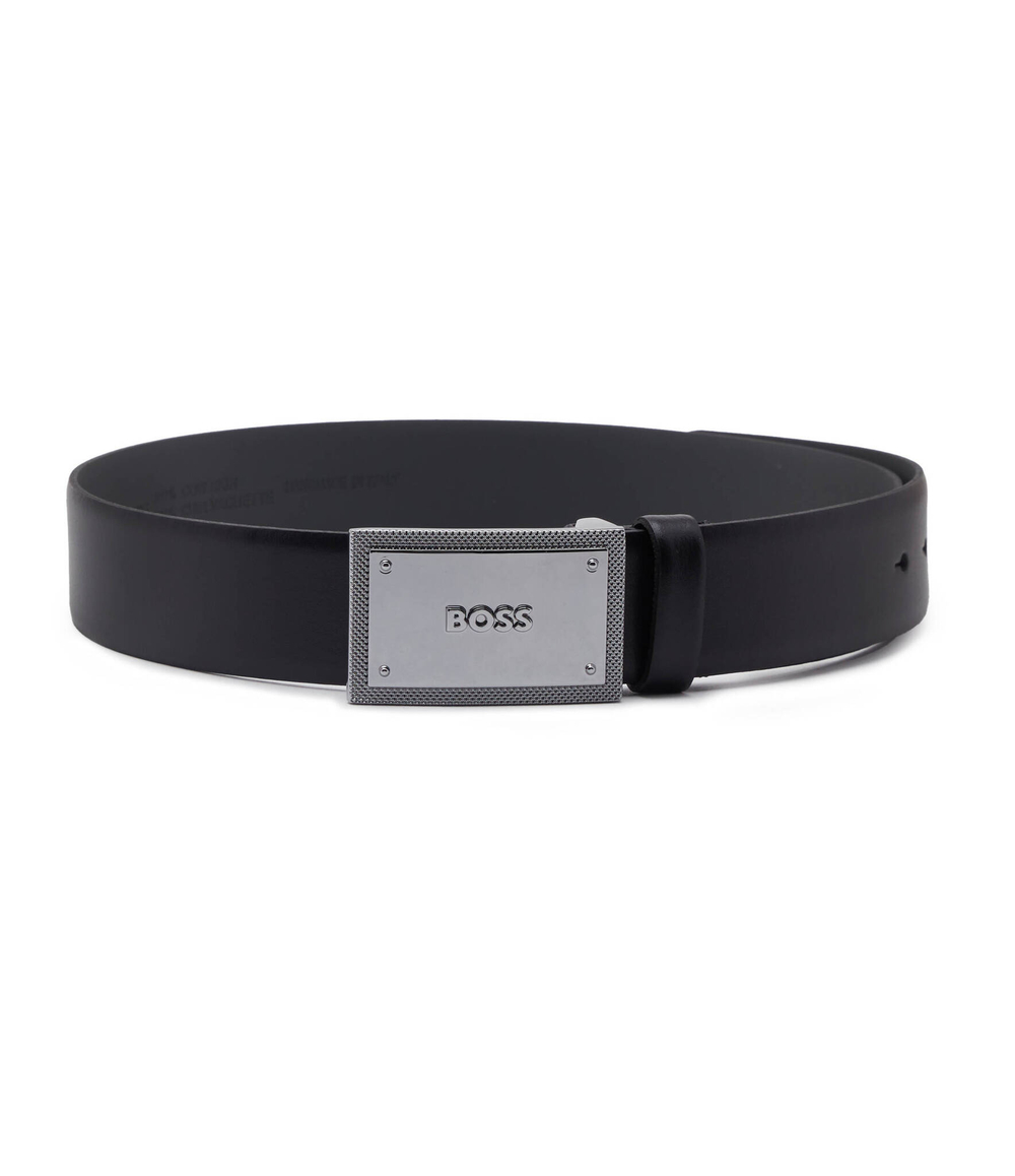 Кожаный ремень BOSS-Icon-Diam BOSS BLACK - черный(50496735)