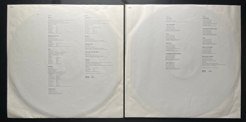 John Lennon - Imagine: John Lennon (Music From The Motion Picture) Европа 1988г.
