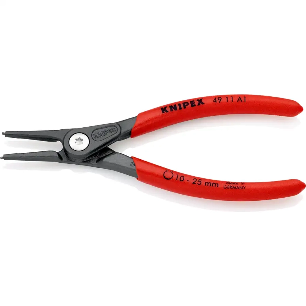 Прецизионные щипцы для стопорных колец черненая 140 мм Knipex 49 11 A1 SB