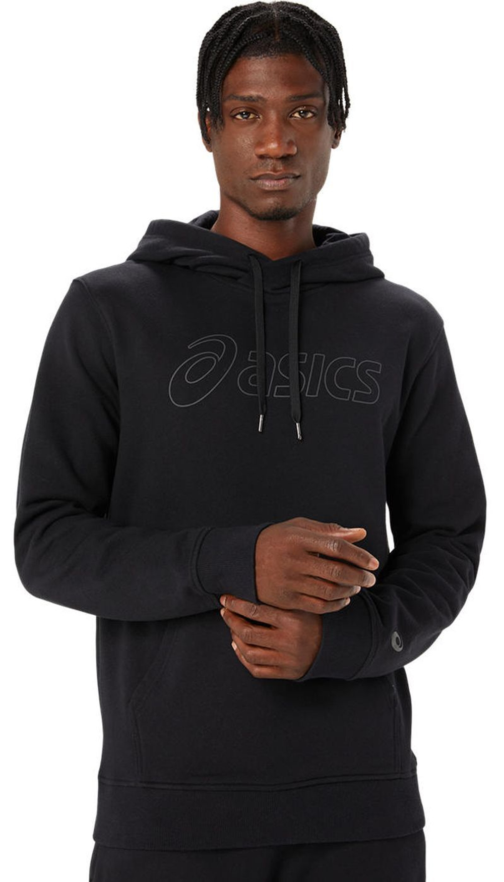 Мужская теннисная кофта Asics Oth Hoodie - perfomance black/Графит grey