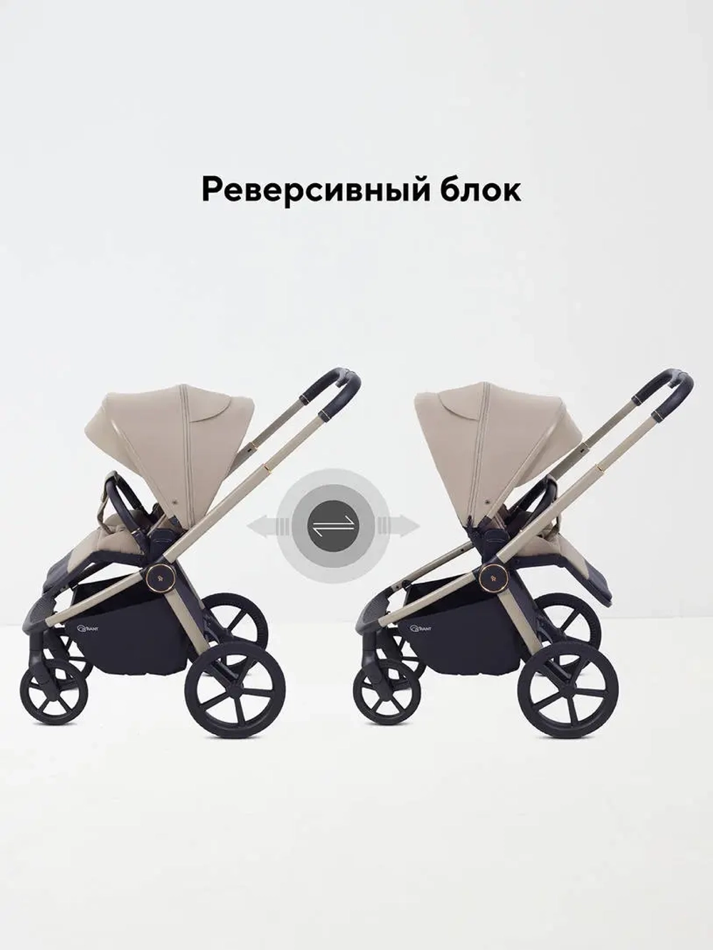 Коляска детская RANT "FLEX Therm" (2в1) RA112 Sandy Beige
