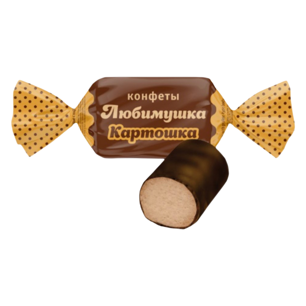 Конфеты глазированные Любимушка картошка кг
