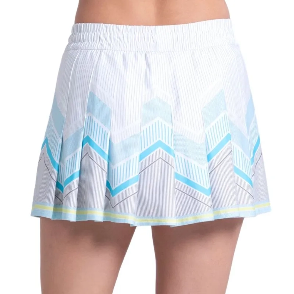 Теннисная юбка Lucky in Love High Waist Lavish Lane - white