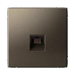 Розетка компьютерная RJ45, Cat 5e Systeme Electric ArtGallery Мокко GAL000683