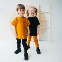 Брюки со спущенным шагом "Уголь"