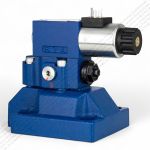 DBW30B2-5X/315CG24N9K4 - Предохранительный клапан Ду32 с давлением настройки до 315 бар, управление - X и Y - внутренние с разгрузкой B = открыт с электроуправлением G24