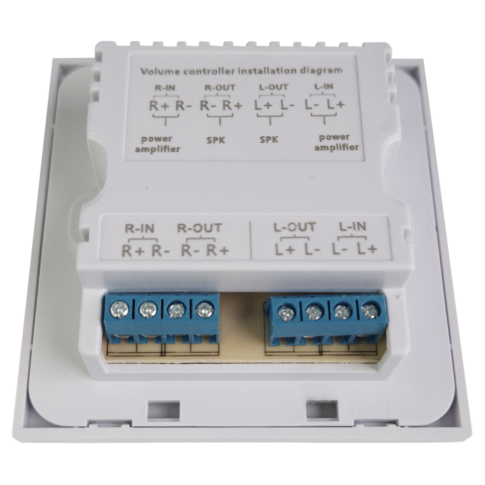 Настенный регулятор громкости звука настенный Steam&water SOUND CONTROL White 50 (Цвет черный, 5 уровней громкости, 4-8 Ом, 30W)
