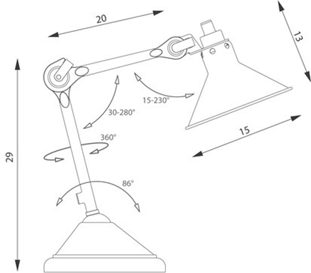 G. LAMP  205 ( black )