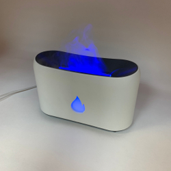 Аромадиффузор ультразвуковой Flame White с эффектом пламени