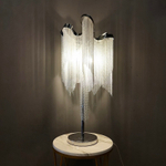 Table design lamp Stream by Terzani (Silver)