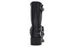 MIU MIU Ankle Boots Mid Low Heel Women"s Black