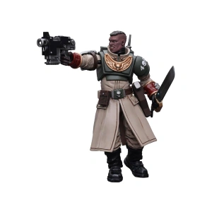 Фигурка JOYTOY Astra Militarum Cadian Command Squad Commander with Power Sword