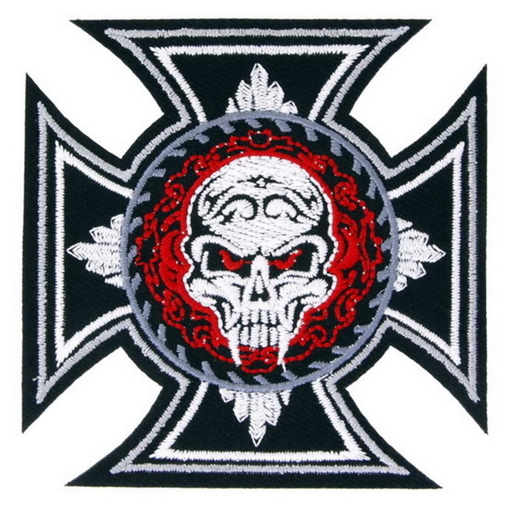 Нашивка Крест мальтийский