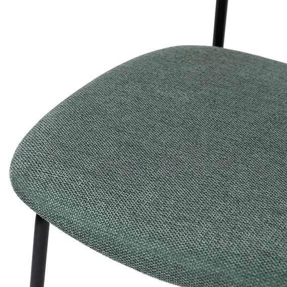 Стул Letto Soft, темно-зеленая рогожка