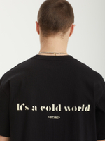 Мужская Футболка Cold World