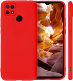 Мягкий Soft Touch чехол из силикона для XIAMI REDMI 10C с бархатной подкладкой