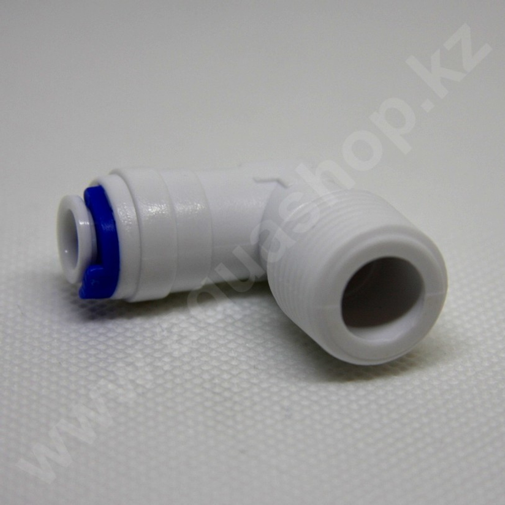 Уголок-переходник Трубка 1/4" (резьба папа 3/8") QT-10A