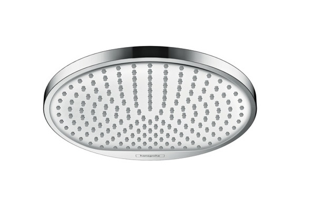 Верхний душ Hansgrohe Crometta S 240 1jet, круглый, белый/хром (26723000)
