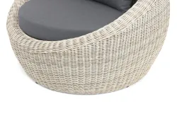 "Барселона" кресло из искусственного ротанга, цвет бежевый
