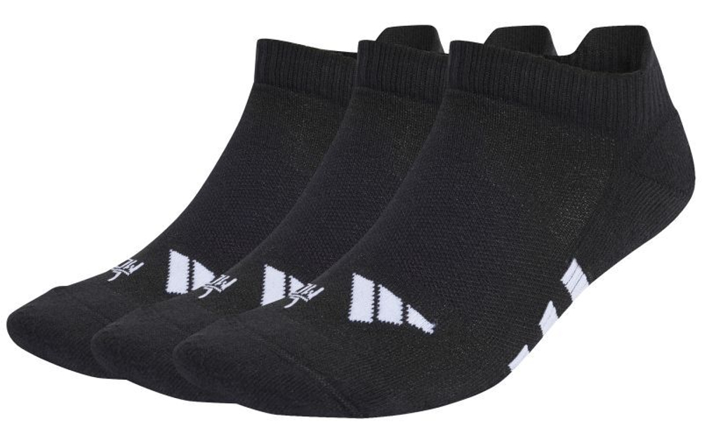 Теннисные носки Adidas Cushioned Low-Cut Socks 3P - черный