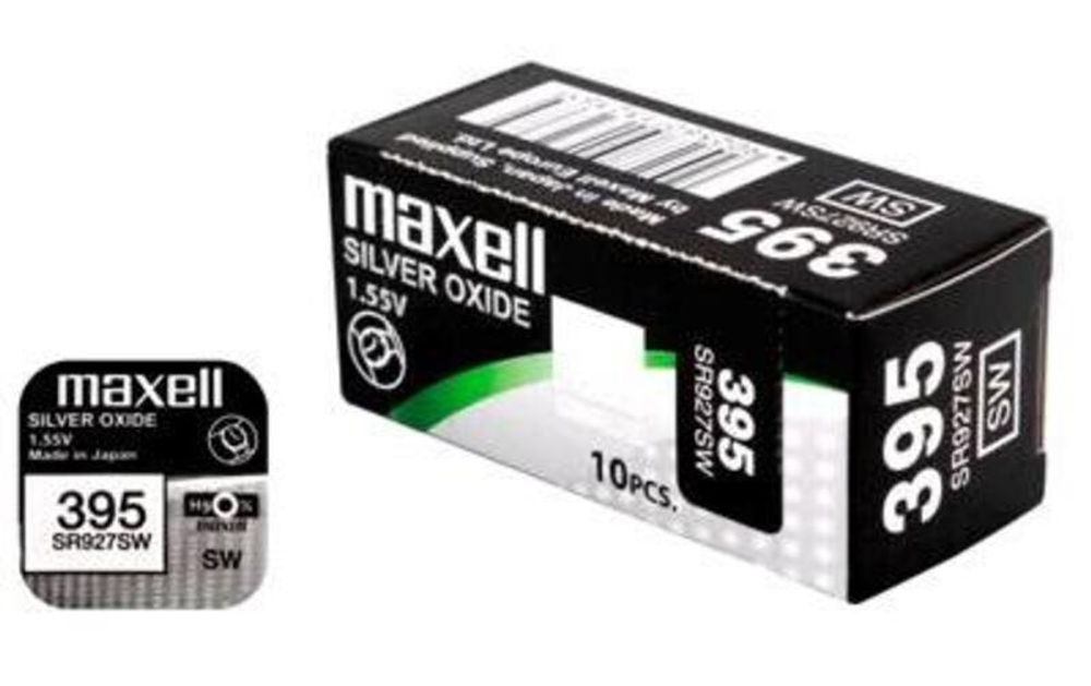 Элемент питания MAXELL 395/399 BL1 Silver Oxide