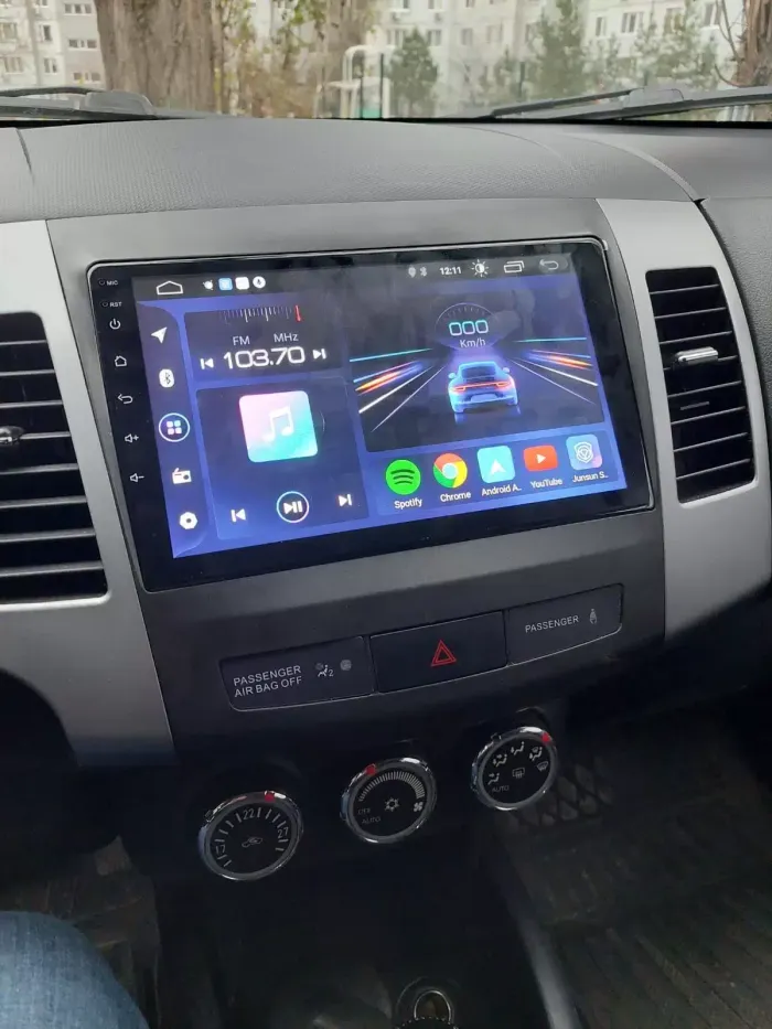Магнитола для Mitsubishi Outlander XL - Vaycar VA47-0056 на Android 13, 4G SIM-слот