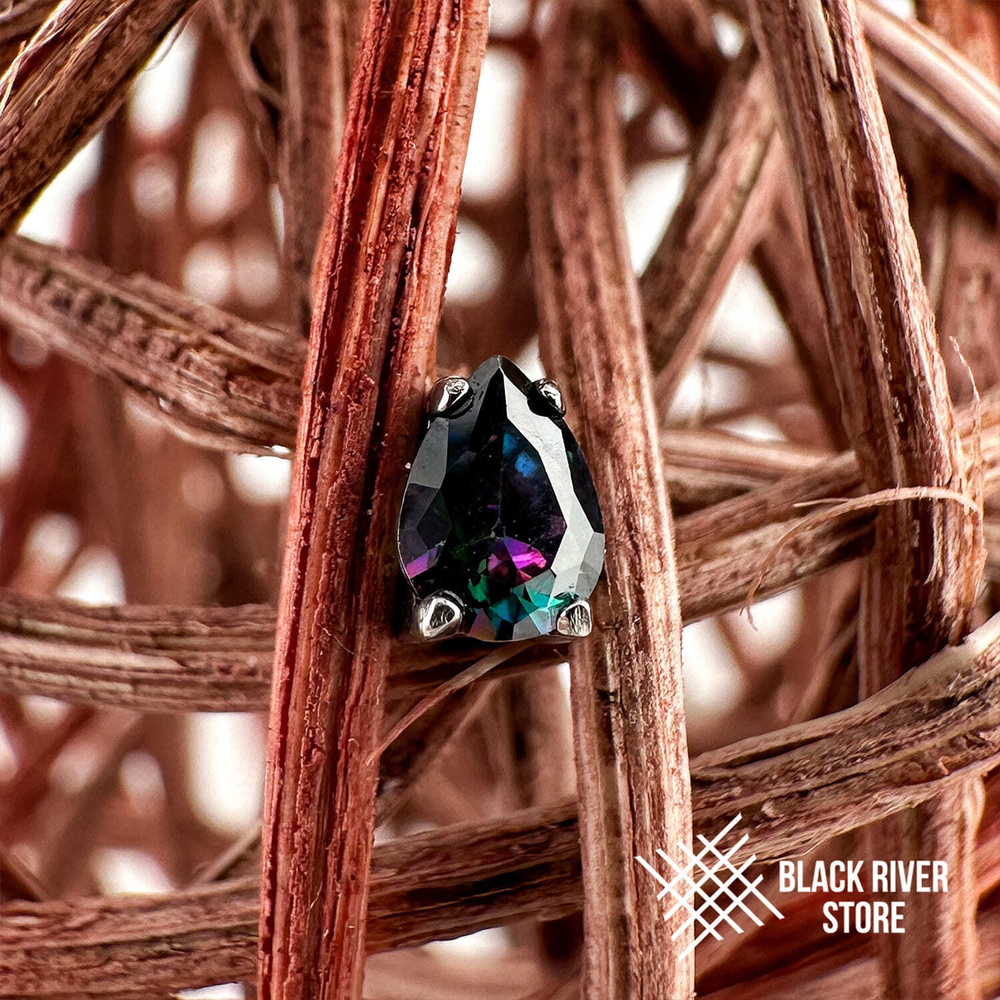 1K Pear Mystic Topaz