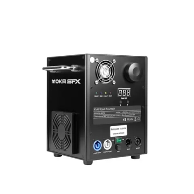 Генератор холодных искр MOKA SFX MK-E15 (650 Вт, высота 1-5 м, DMX)