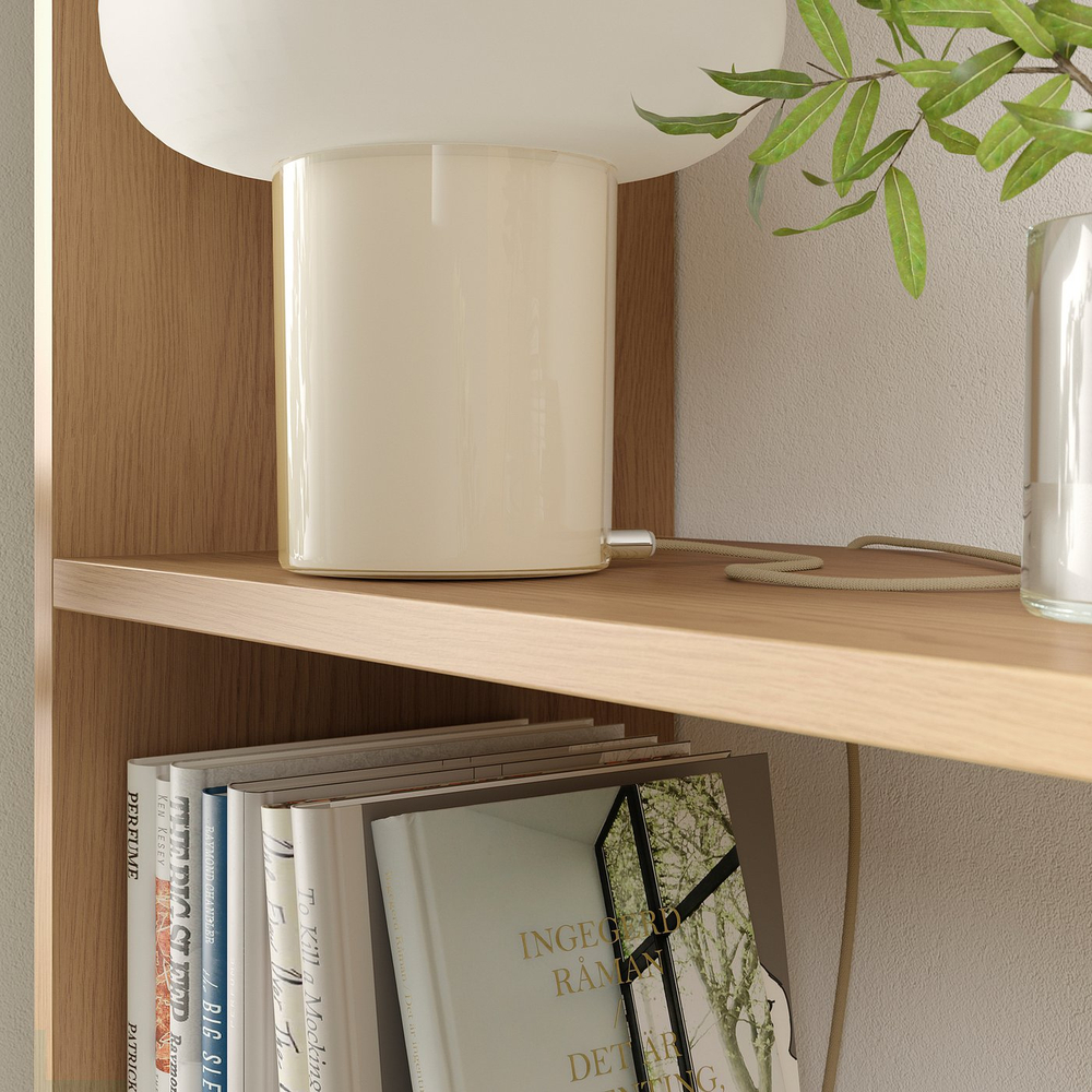 IKEA LÅDMAKARE  (ИКЕА ЛОДМАКАРЕ)  -  Полка - имитация дуба 36x34 см
