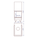 КАМИННАЯ ТОПКА 3VLF 700W (STAV)