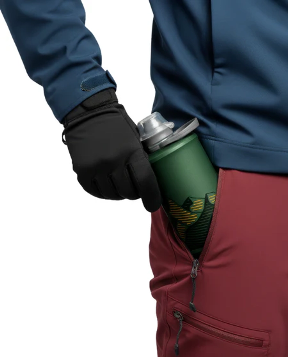 Мягкая фляга для воды HYDRAPAK Stow 0,5L Sage Mountain