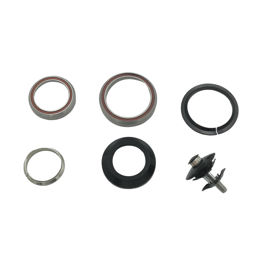 Рулевая колонка, 1-1/8 A-Head, интегрированная, переходная  1,5х1-1/8 52ммх45х45,промподшипники N