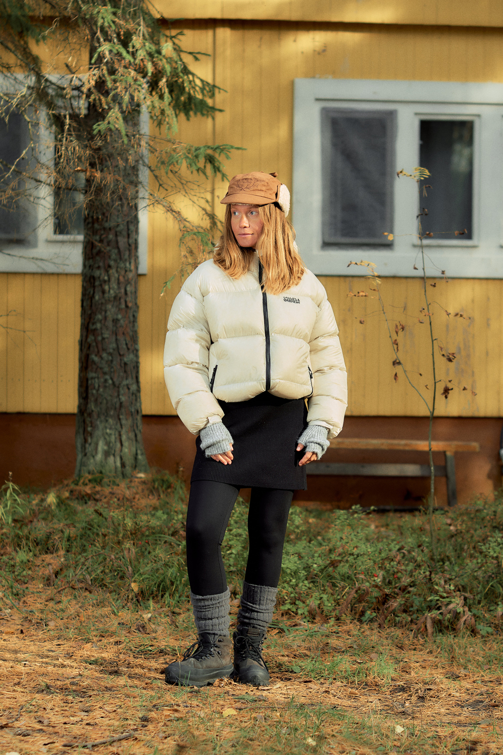 Пуховик Called a Garment Puffer Fish Down Jacket "Frosty White"